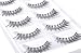 Fake Nature Eyelashes, FFLEMON 15 Pairs False Eyelashes, 3 Styles Multi pack in bulk, Super Nature Soft Invisible Stem Lashes, Reusable (W15-1)