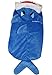 Mogoko Funny Dog Cat Shark Costumes, Pet Halloween Christmas Cosplay Dress, Large Pet Shark Costume, Animal Fleece Hoodie Warm Outfits Clothes (XXXL Size)