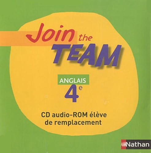 Download Anglais 4e Join the Team (1Cédérom) PDF