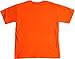 Jack O' Lantern Pumpkin Youth T-Shirt/Easy Halloween Costume Fun Tee-Orange-Small