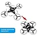 Mini Drone, Gesture Control UFO Remote Control, Foldable Quadcopter, Gravity Sensing Aircraft Toy for Kids 3D Flips 3 Models for Beginner