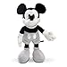 Disney Mickey Mouse Black and White Collectible Plush Doll