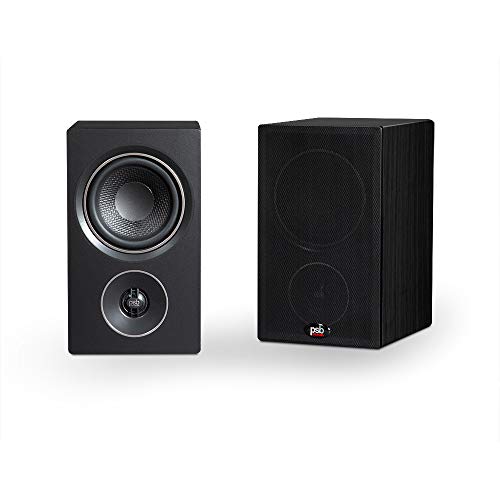 PSB Alpha P3 Compact Bookshelf Speaker – Black Ash