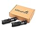 ULTRAFIRE 2 Pack LED Flashlight Tactical Flashlight and Small Mini Flashlights,7w 3 Mode Pocket Torch Adjustable Focus Zoom Light