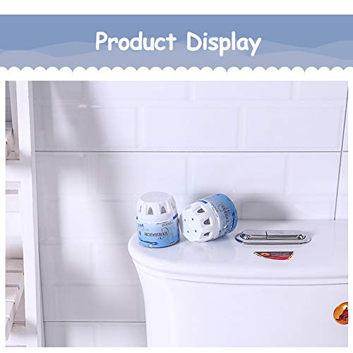 SeaHome Automatic Toilet Cleaner Magic Flush Bottled Helper, Blue Bubble Toilet Cleaner Toilet Bowl Toilet Tank and Bathroom Cleaning System (2 Pack)