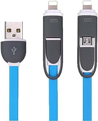 Lightning to USB Cable for iPhone 7/7 Plus, 7s/7s Plus, 6/6 Plus, 6s/6s Plus,5s/5c/5,iPad ,Lightning Cable to USB Charging Charger for samsung galaxy s5/s6/s7 edge,and Android (blue)