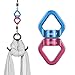 AusKit Swing Swivel, 35 KN Safest Rotational Device Hanging Accessory for Web Tree Swing, Therapy Swing, Aerial Dance, Swing Spinner Hanger, Rock Climbing, Hanging Hammocks