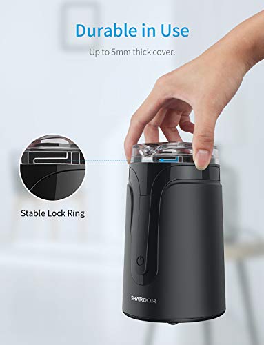 4 SHARDOR+Electric+Coffee+Grinder+Person