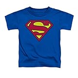 Superman Original Classic Logo Tshirt Blue