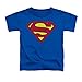 Superman Original Classic Logo Tshirt Blue