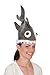 Jacobson Hat Company Women's Light-Up Shark Hat, Gray, Adult