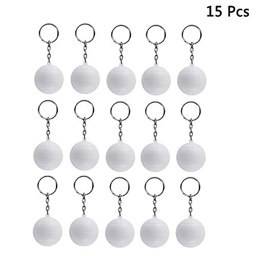 iMagitek 15 Pack Volleyball Keychains for Party Favors Supplies