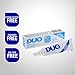 DUO Eyelash Glue – Clear Lash Adhesive for Strip Lashes, Long-Lasting and Waterproof, 0.5 oz, 2 Pack