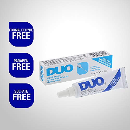 DUO Strip Lash Adhesive, Clear, 0.5oz x 2 pack