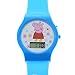 Peppa Pig Digital Watch with Printed Band on Blister Card - Blue