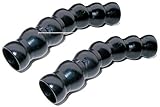 (2 Pack) Lifegard Aquatics Ball Socket Pipes for Aquarium, 3/4 by 6-Inch
