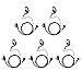 GoodQbuy Two-Way Radio Earpiece Headset with PTT Microphone for Midland GMRS/FRS Radios (5 Pack) primary