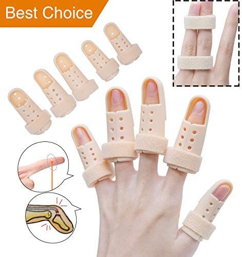 Finger Splint Brace Mallet Finger Splints Pinky Plastic Finger Protector Support For Arthritis Basketball Finger Immobilizer For Finger Joint Pain 5 Pairs Long Nude Amazon Com Au Industrial Scientific