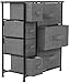 Sorbus Dresser with 7 Drawers - Chest Organizer Tower Unit with Steel Frame, Wood Top, Easy Pull Fabric Bins - Storage Furniture for Bedroom, Hallway, Closet & Office Organization
