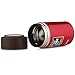 Zojirushi Stainless Steel Food Jar, 19 oz/0.55 L, Metallic Red