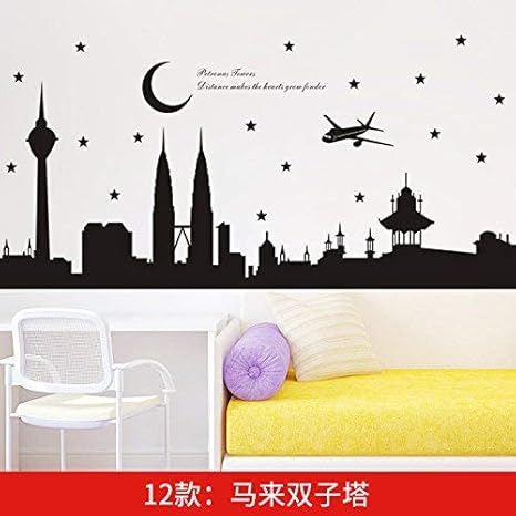 Wall Stick Pared Autoadhesiva Del Fondo Pared Negra Artificial