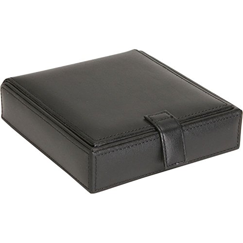 Royce Leather Watch And Cufflink Box,Black,One Size