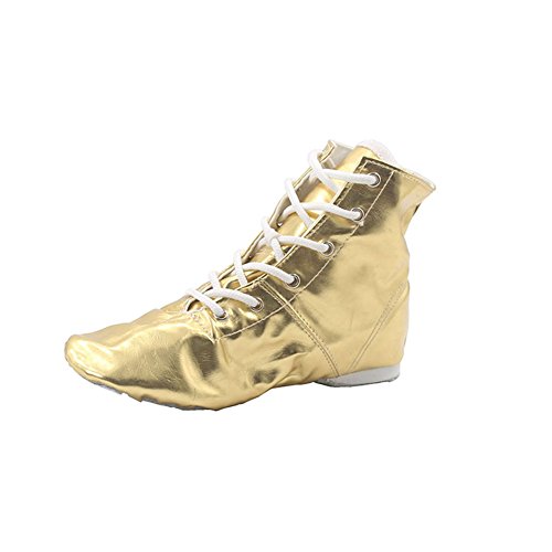 gold jazz boots