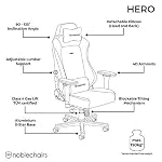 noblechairs Hero Sedia gaming design
