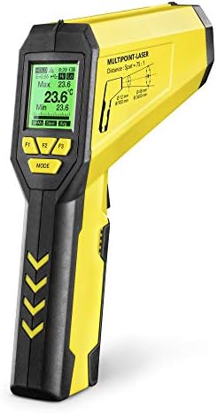 TROTEC Infrared Thermometer/Pyrometer TP10 Multi-Point Laser
