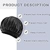 2Pcs-Satin-Bonnet-Silk-Night-Sleep-Cap-Wide-Band-Soft-Sleep-Hat-Sleeping-Hair-Care-Headwrap-for-Long-Short-Curly-Natural-HairBlackLeopard-pattern 2Pcs Satin Bonnet, Silk Night Sleep Cap Wide Band Soft Sleep Hat Sleeping Hair Care Headwrap for Long Short Curly…
