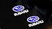 AutoPart for Subaru Forester Outback Legacy Impreza Tribeca XV Car Door Projector Courtesy Shadow Logo Light -2pcs