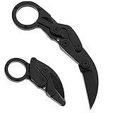 Promithi Morphing Karambit Knife Outdoor EDC Folding Knife Multi-Function Claw Knife Pocket Knife