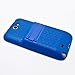 Hyperion Samsung Galaxy Note II Extended Battery HoneyComb Kickstand TPU Case Blue