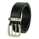 Dickies Men's Double Prong Belt, Black, 40