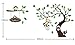 Huge Jungle Forest Monkey Climbing on Tree Monkey Wall Decal Nursery Wall Decal