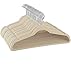 Zober Non-Slip Velvet Hangers, Suit Hangers (95 Pack) Ultra Thin Space Saving 360 Degree Swivel Hook Strong and Durable Clothes Hangers Hold Up-To 10 Lbs, for Coats, Jackets, Pants, & Dress Clothes