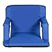 Best Choice Products Portable Reclining Seat Polyester Padded Cushion Caming Outdoor Beach Chair Navy