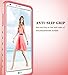 LG G6 Case, E LV LG G6 - Hybrid [Scratch/Dust Proof] Armor Defender Slim Shock-Absorption Bumper Case for LG G6 (2017) - [SALMON PINK/GOLD]