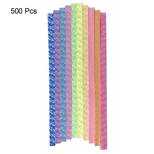 Wartoon Flower Maple Leaf Origami Stars Paper and Luminous Four-Leaf Clover Paper Set, 1820 Sheets