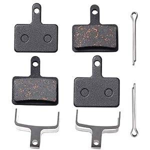 Icreopro 2 Pairs Bicycle Disc Brake Pads for Shimano M355 M375 M395 M415 M416 M416A M445 M446 M447 M465 M475 M485 M486…