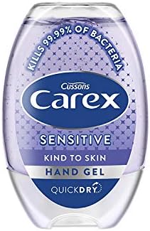 sensitive hand gel