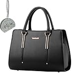 Micom 2016 Summer Womens Pure Color Patent Leather Boutique Tote Bags Top Handle Handbag
