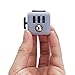 Omaky Fidget Cube Relieves Stress and Anxiety for Children and Adults Attention Toy, Gray Red