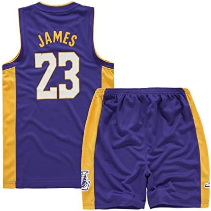 Teach Leanbh Boys #11#23#25 Basketball Jersey 2-Piece Performance Tank Top and Shorts Set