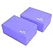 yogree High Density EVA Foam Brick Yoga Block, (9 x 6 x 4) Inches – Lavender, 2 Piecethumb 1