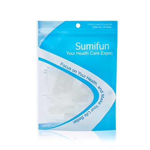 Sumifun Silicone Finger Cots- Gel Finger Protector Support for Arthritis Basketball Mallet Finger Trigger (1 Pairs Short+ 4 Pairs Long, White) - Thumbnail 6