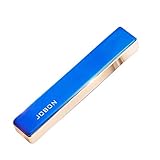 Boonfire MINI USB Rechargeable Windproof Coil Slim Lighter Set with USB Charging Cable and Gift box No Gas Flameless Cigarette Lighter (blue)
