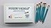 Half Pencils with Eraser - Golf, Classroom, Pew, Short, Mini - Hexagon, Sharpened, Non Toxic, 2 Pencil, Color - Light Turquoise, (Box of 48) Golf Pocket Pencils