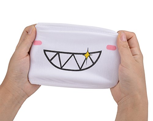 Aniwon Mouth Mask Cartoon Anti Dust Cotton Face Mask Facial Mouth Mask for Men Women