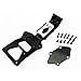 Hot Racing YEX331G01 Alum/Carbon Fiber Front Bulk-Head/Skid Plate: Axial Yeti XL